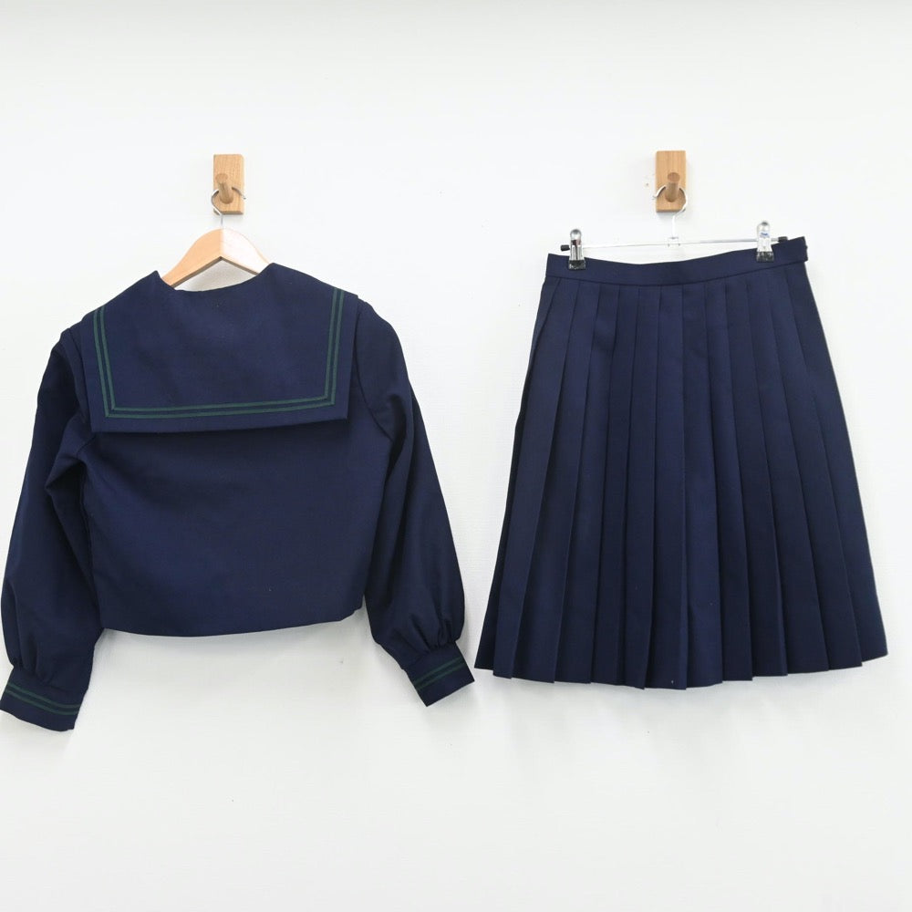 流行り の ブランド  ☆女子中学生制服☆奈良県天理市立西中学校☆セーラー服(冬服 学生服