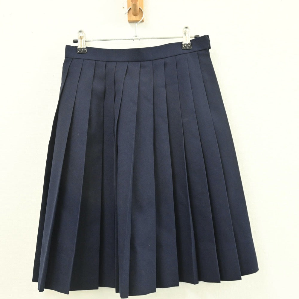 【中古】奈良県 高田西中学校 女子制服 3点（セーラー服・スカート）sf011006