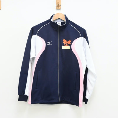 【中古】宮城県 東北高等学校 女子制服 2点（ジャージ 上・ジャージ 下）sf011010