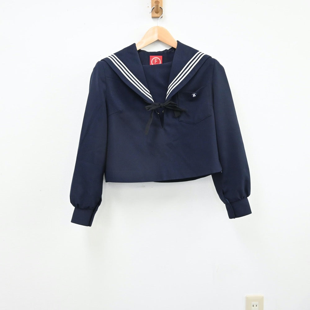 【中古】愛知県 愛知県立一宮高等学校 女子制服 3点（セーラー服・スカート）sf011030