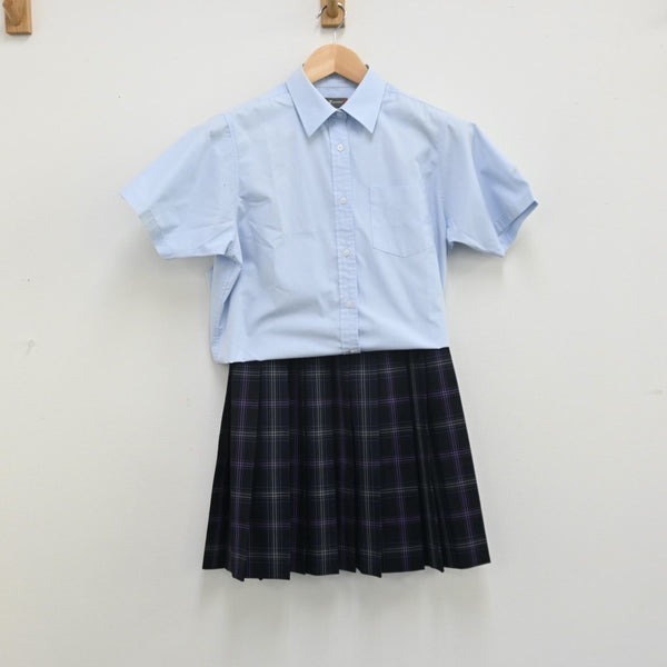中古制服】奈良県 飛鳥未来高等学校 女子制服 2点（シャツ