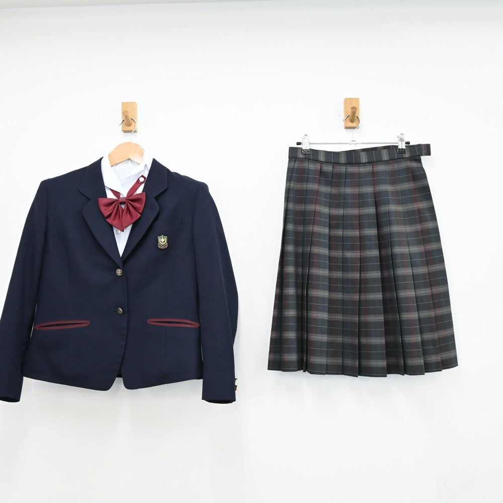 中古制服】北海道 札幌日本大学高等学校 女子制服 6点（ブレザー・シャツ・シャツ・ニット・スカート）sf011055【リサイクル学生服】 | 中古制服 通販パレイド