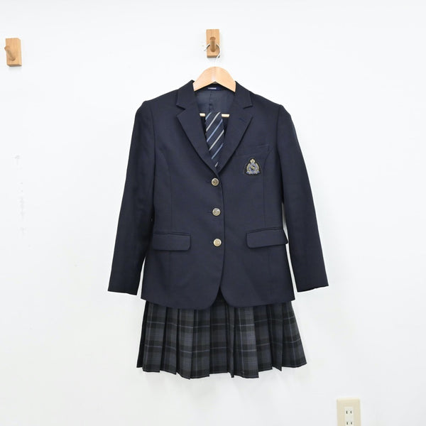 【中古制服】東京都 橘高等学校 女子制服 4点（ブレザー・スカート）sf011056【リサイクル学生服】 | 中古制服通販パレイド