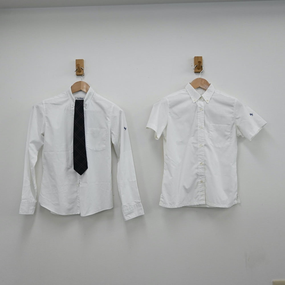 【中古】埼玉県 東京成徳大学深谷高等学校 女子制服 6点（ブレザー・シャツ・シャツ・ニット・スカート）sf011089