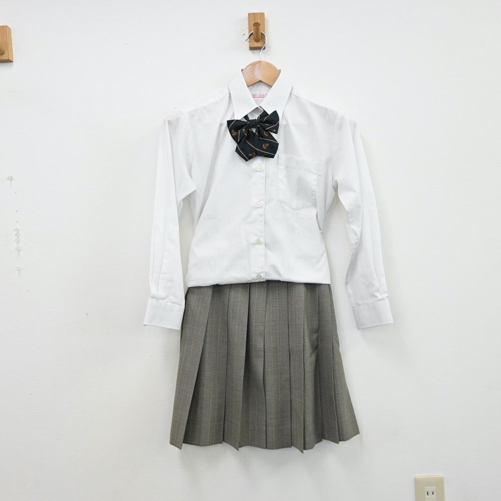 【中古】東京都 東洋高等学校 女子制服 4点（ブレザー・シャツ・スカート）sf011116