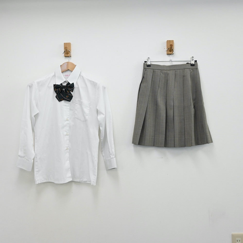 【中古】東京都 東洋高等学校 女子制服 4点（ブレザー・シャツ・スカート）sf011116