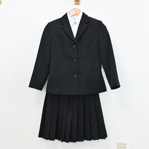【2025年】エレガントファッションを上品に着 中古制服】愛媛県 3点（ブレザー 女子制服 宇和島東高等学校 学生服