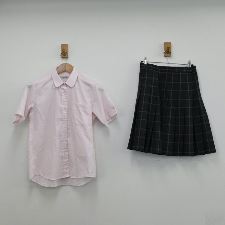 中古制服】茨城県 大成女子高等学校 女子制服 2点（シャツ・スカート）sf011164【リサイクル学生服】 | 中古制服通販パレイド