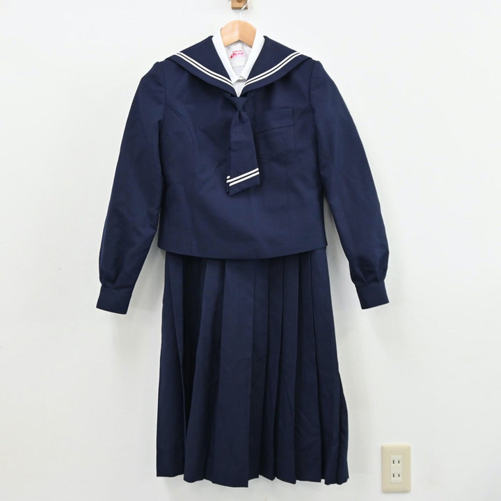 【中古制服】北海道 向陵中学校 女子制服 4点（セーラー服・シャツ・ジャンパースカート）sf011190【リサイクル学生服】 | 中古制服通販パレイド