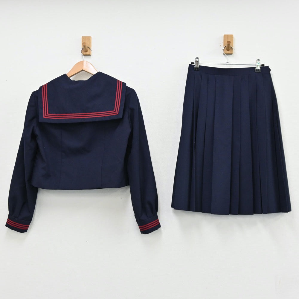 中古制服】神奈川県 相模丘中学校 女子制服 4点(セーラー服 中古制服】神奈川県 相模丘中学校 女子制服 4点(セーラー服