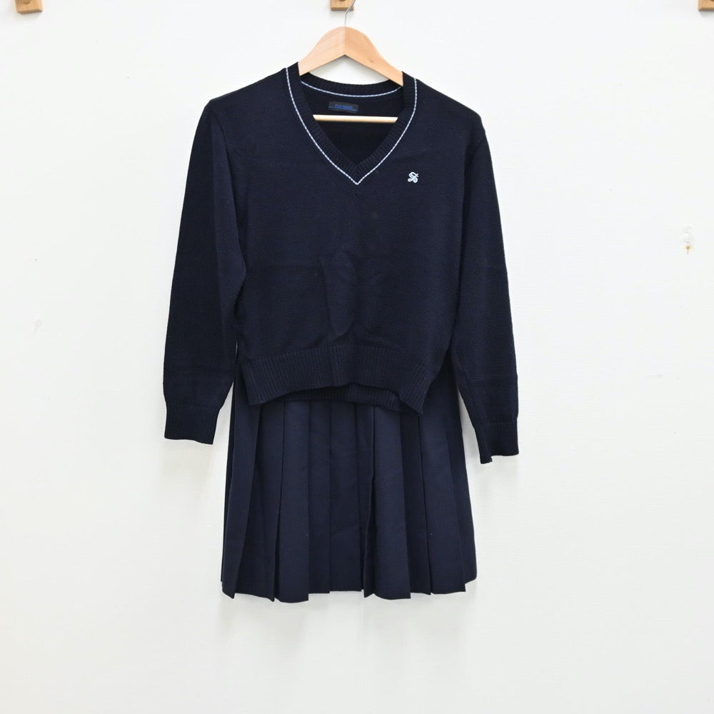 中古制服】埼玉県 西武台高等学校 女子制服 5点（ブレザー・シャツ・ニット・スカート）sf011218【リサイクル学生服】 | 中古制服通販パレイド