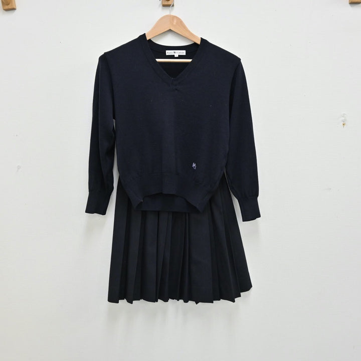 中古制服】京都府 京都学園高等学校 女子制服 5点（ブレザー・ニット・シャツ・スカート）sf011227【リサイクル学生服】 | 中古制服通販パレイド