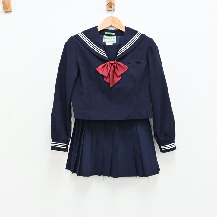 【中古制服】埼玉県 埼玉県立本庄高等学校 女子制服 3点（セーラー服・スカート）sf011231【リサイクル学生服】 | 中古制服通販パレイド