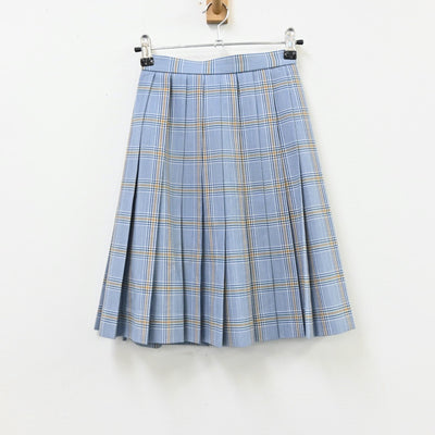 【中古】神奈川県 洗足学園中学高等学校 女子制服 5点（シャツ・ニット・スカート）sf011233