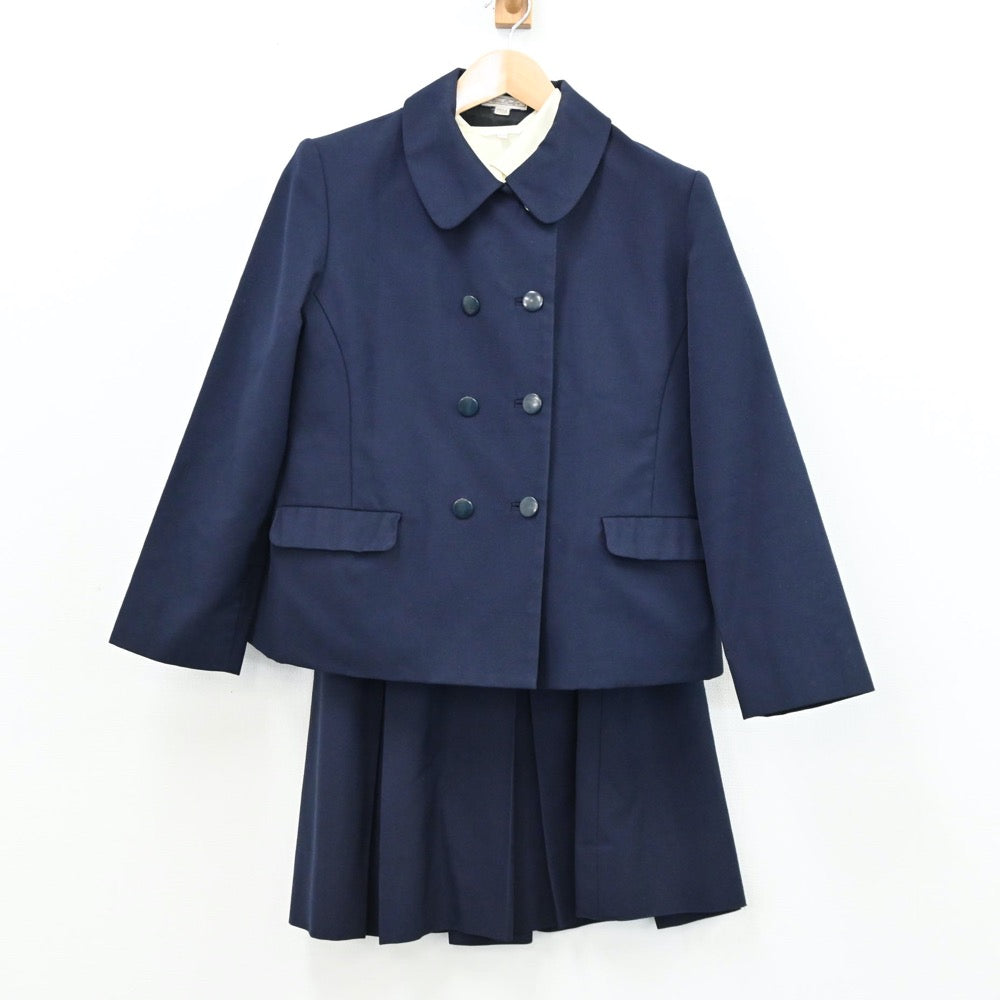 【中古】宮崎県 宮崎大宮高等学校 女子制服 3点（ブレザー・シャツ・スカート）sf011244