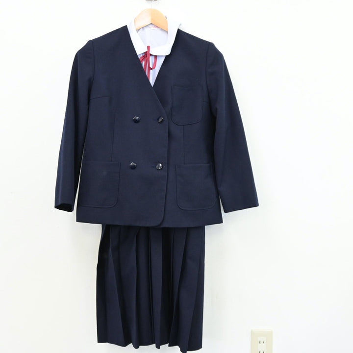 【中古制服】青森県 青森市立佃中学校 女子制服 4点（ブレザー・シャツ・スカート）sf011246【リサイクル学生服】 | 中古制服通販パレイド