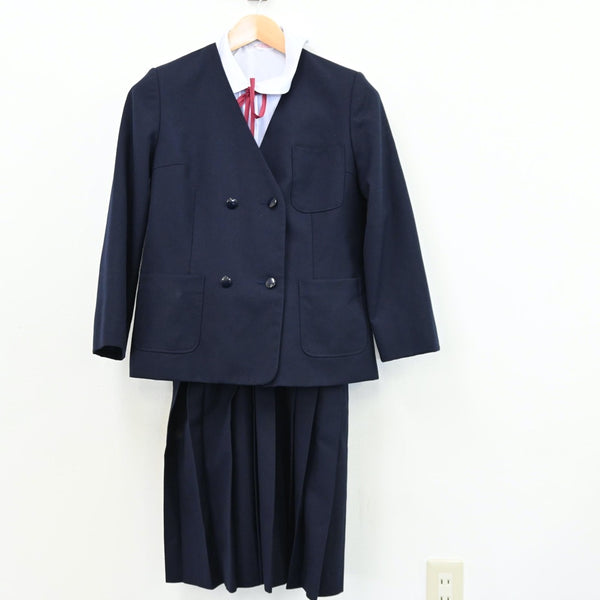 中古制服】青森県 青森市立佃中学校 女子制服 4点（ブレザー・シャツ・スカート）sf011246【リサイクル学生服】 | 中古制服通販パレイド