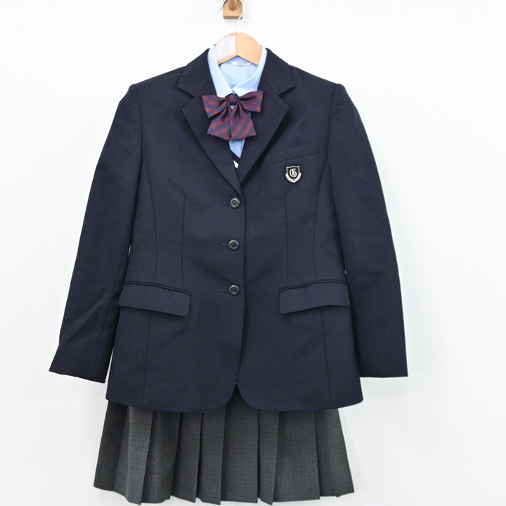 中古制服】愛知県 愛知県立蒲郡高等学校 女子制服 6点（ブレザー・シャツ・ニット・スカート）sf011249【リサイクル学生服】 | 中古制服 通販パレイド