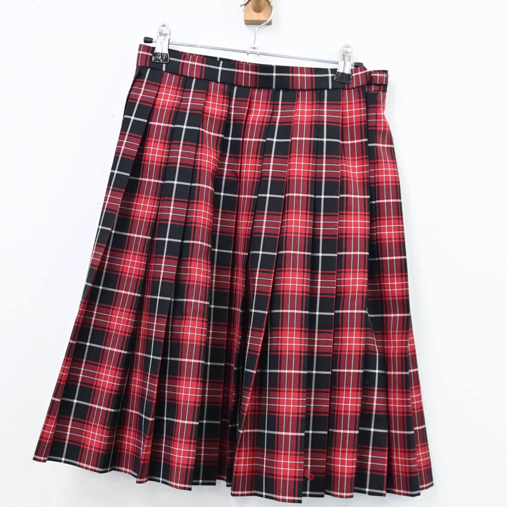 【中古】愛知県 豊田大谷高等学校 女子制服 4点（ブレザー・ニット・ニット・スカート）sf011253