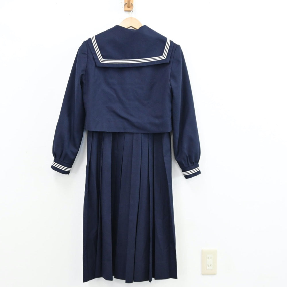 中古制服】福岡県 福岡市立玄洋中学校 女子制服 3点（セーラー服・ジャンパースカート）sf011300【リサイクル学生服】 | 中古制服通販パレイド