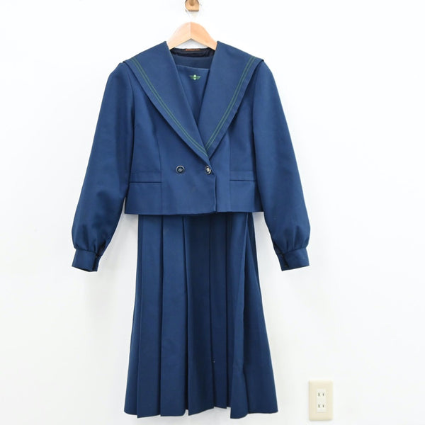 中古制服】福岡県 大野東中学校 女子制服 2点（セーラー服・ジャンパースカート）sf011305【リサイクル学生服】 | 中古制服通販パレイド