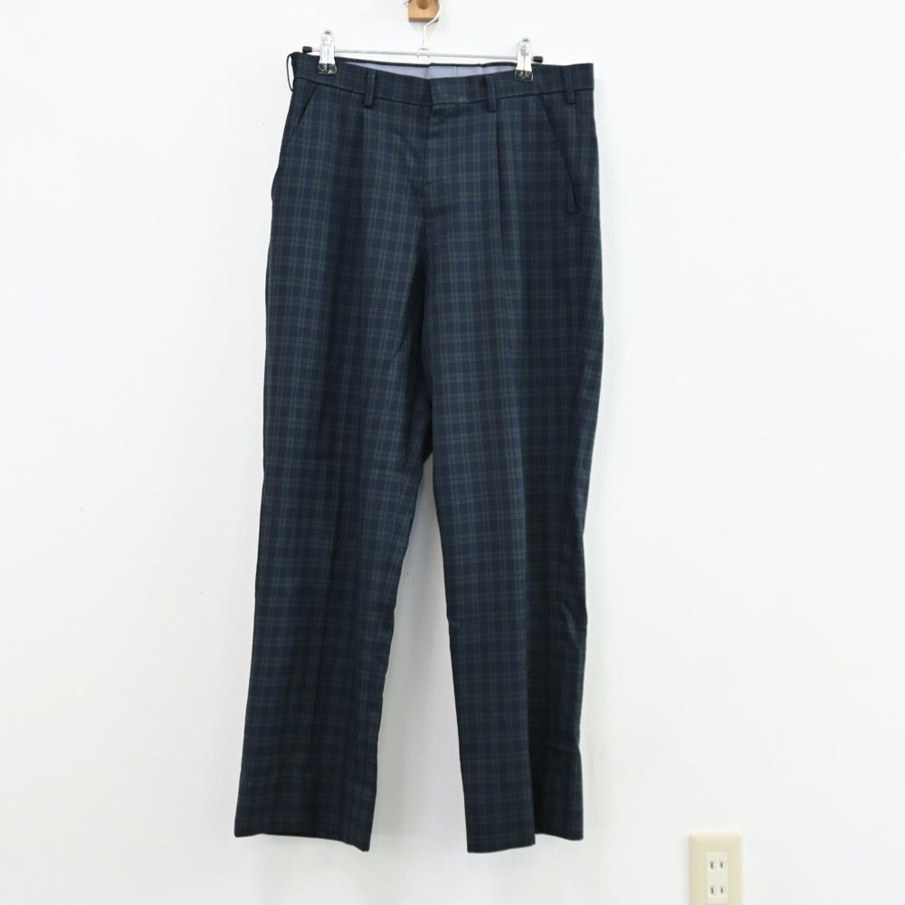 中古制服】福岡県 福岡第一高等学校 男子制服 4点（ブレザー