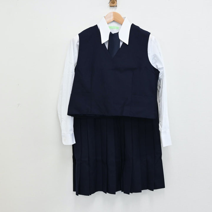 【中古制服】神奈川県 綾瀬市立綾北中学校 女子制服 5点（ブレザー・シャツ・ベスト・スカート）sf011355【リサイクル学生服】 | 中古制服 通販パレイド