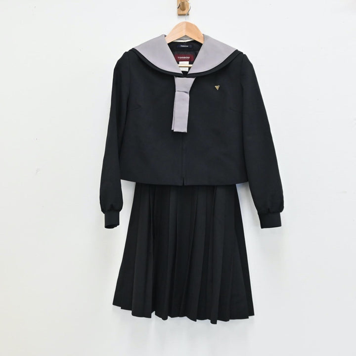 中古制服】滋賀県 滋賀県立八日市高等学校 女子制服 4点