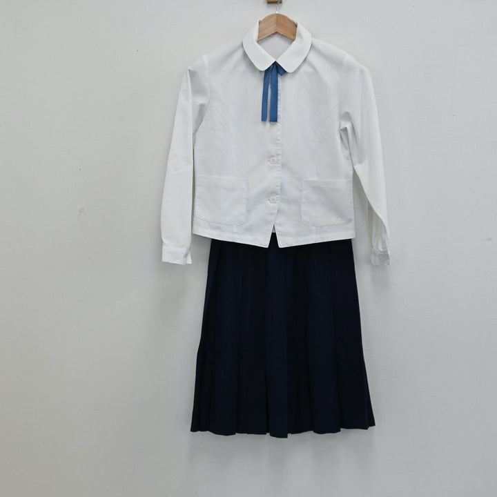 中古制服】愛知県 愛知県立豊田高等学校 女子制服 6点（ブレザー