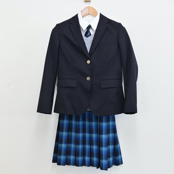 中古制服】東京都 和洋九段女子中学校 女子制服 5点（ブレザー・シャツ・ニット・スカート）sf011430【リサイクル学生服】 | 中古制服通販パレイド