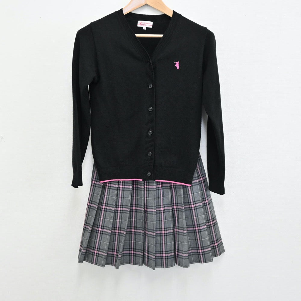 中古制服】神奈川県 クラーク記念国際高等学校 女子制服 6点（ブレザー・シャツ・ニット・スカート）sf011439【リサイクル学生服】 |  中古制服通販パレイド