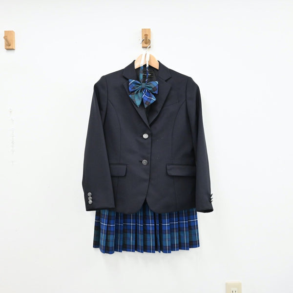 【中古制服】岡山県 ヒューマンキャンパス高等学校 女子制服 3点