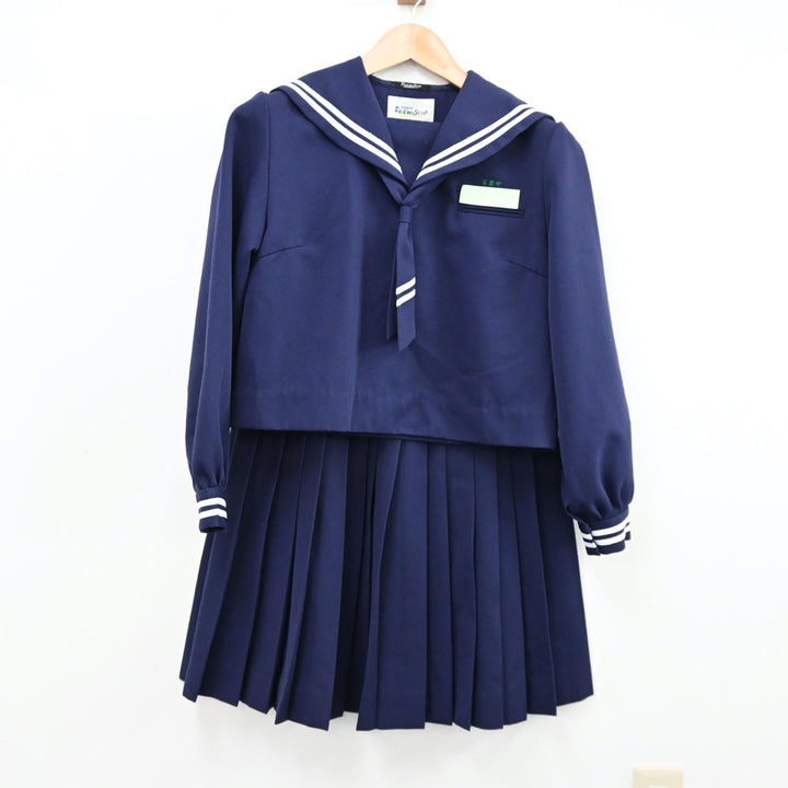 中古制服】沖縄県 首里中学校 女子制服 3点（セーラー服・スカート）sf011532【リサイクル学生服】 | 中古制服通販パレイド