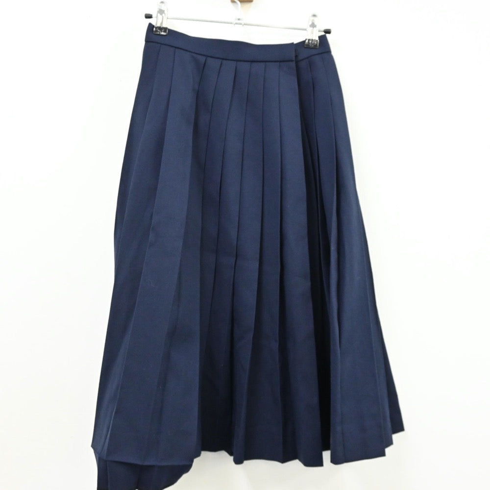 【中古】愛知県 浄心中学校 女子制服 2点（セーラー服・スカート）sf011547