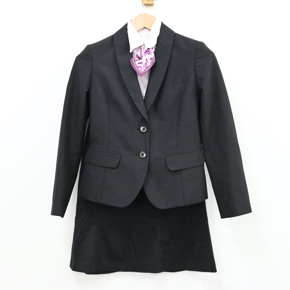 【中古】会社制服 事務服 5点 sf011550