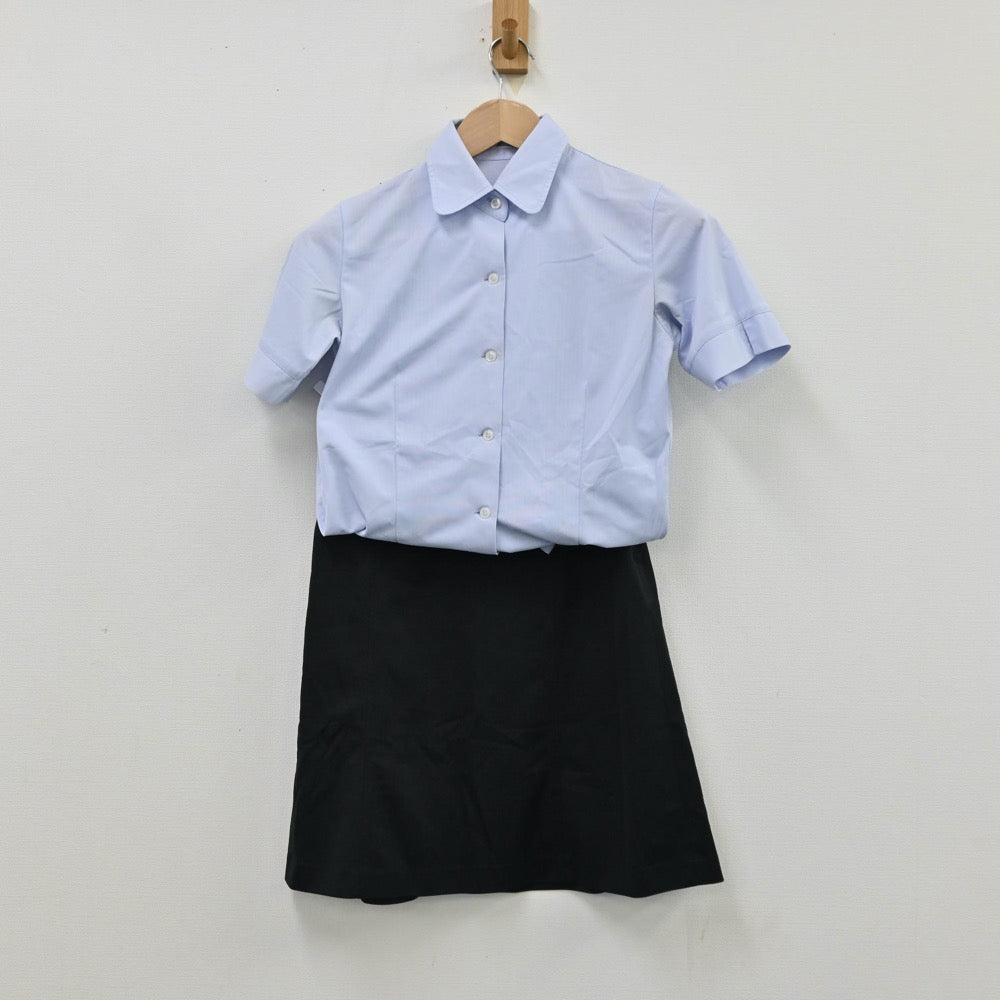 【中古】会社制服 事務服 5点 sf011550