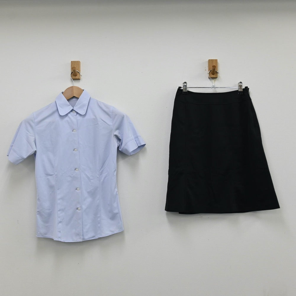 【中古】会社制服 事務服 5点 sf011550