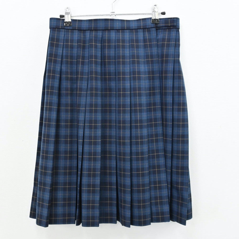 【中古】島根県 女子高等学校 女子制服 5点（ブレザー・シャツ・ニット・スカート）sf011558