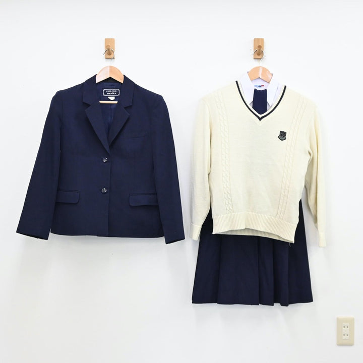 中古制服】埼玉県 星野高等学校 女子制服 6点（ブレザー・シャツ・ニット・ベスト・スカート）sf011561【リサイクル学生服】 | 中古制服 通販パレイド