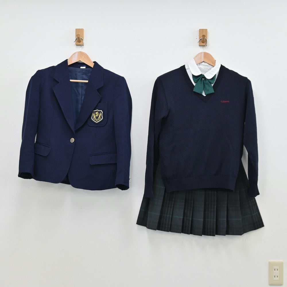 中古制服】東京都 専修大学松戸高等学校 女子制服 5点（ブレザー・シャツ・ニット・スカート）sf011595【リサイクル学生服】 | 中古制服 通販パレイド