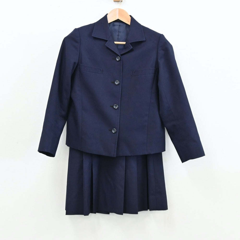 【中古】東京都 女子美術大学付属中学校 女子制服 3点（ブレザー・ベスト・スカート）sf011623