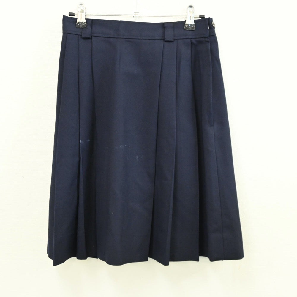 【中古】東京都 女子美術大学付属中学校 女子制服 3点（ブレザー・ベスト・スカート）sf011623