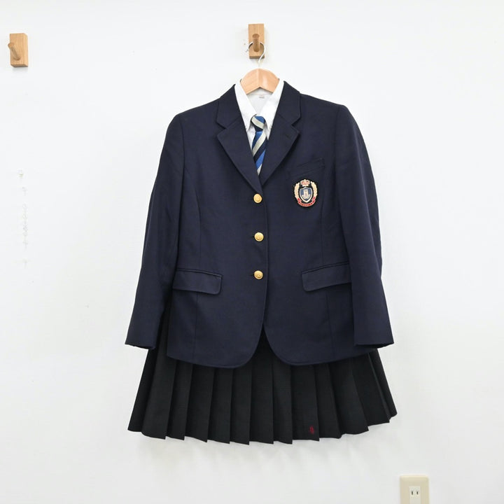 【中古制服】岡山県 岡山県立西大寺高等学校 女子制服 4点（ブレザー・シャツ・スカート）sf011634【リサイクル学生服】 | 中古制服通販パレイド