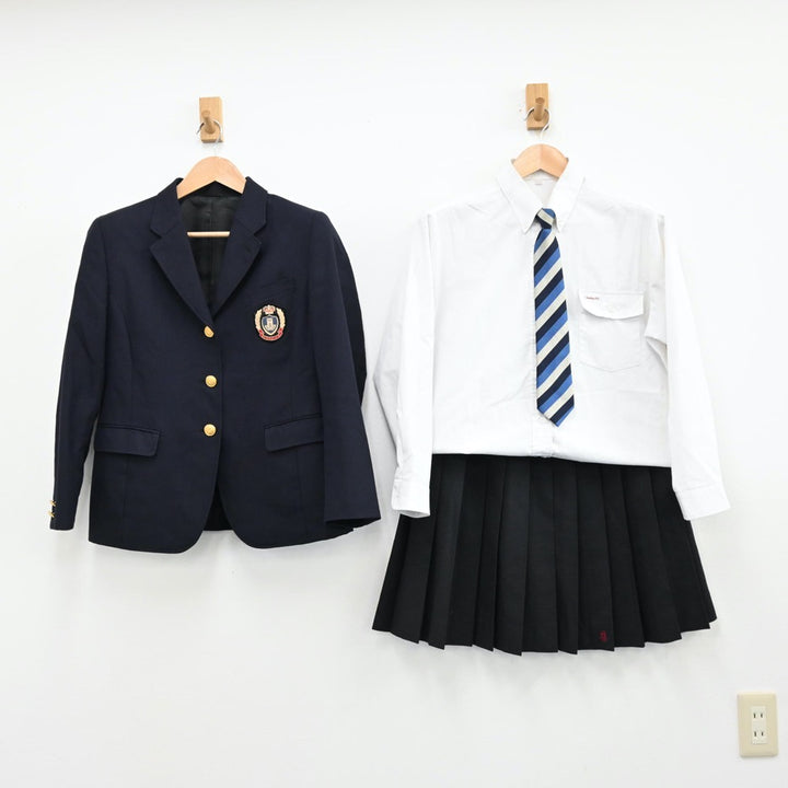 【中古制服】岡山県 岡山県立西大寺高等学校 女子制服 4点（ブレザー・シャツ・スカート）sf011634【リサイクル学生服】 | 中古制服通販パレイド