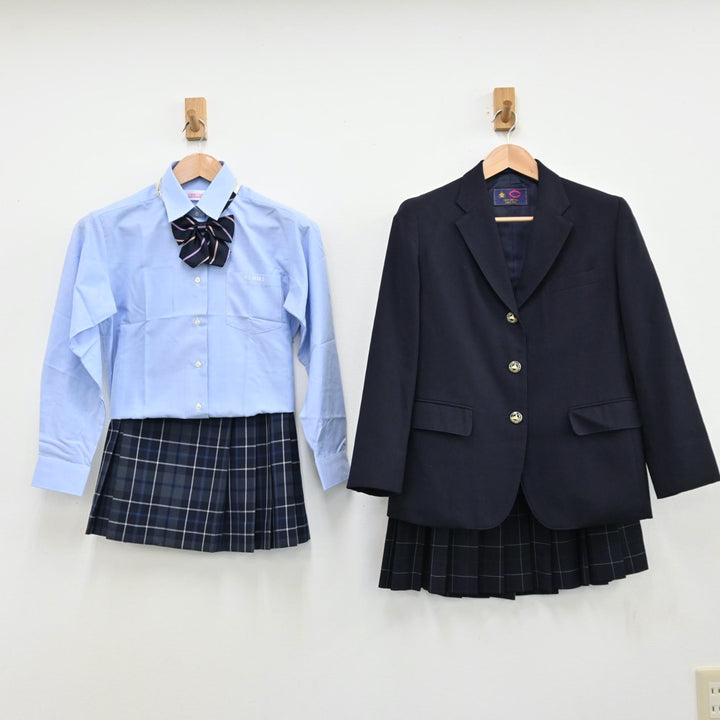 【中古制服】東京都 中央大学高等学校 女子制服 5点（ブレザー・シャツ・スカート）sf011640【リサイクル学生服】 | 中古制服通販パレイド