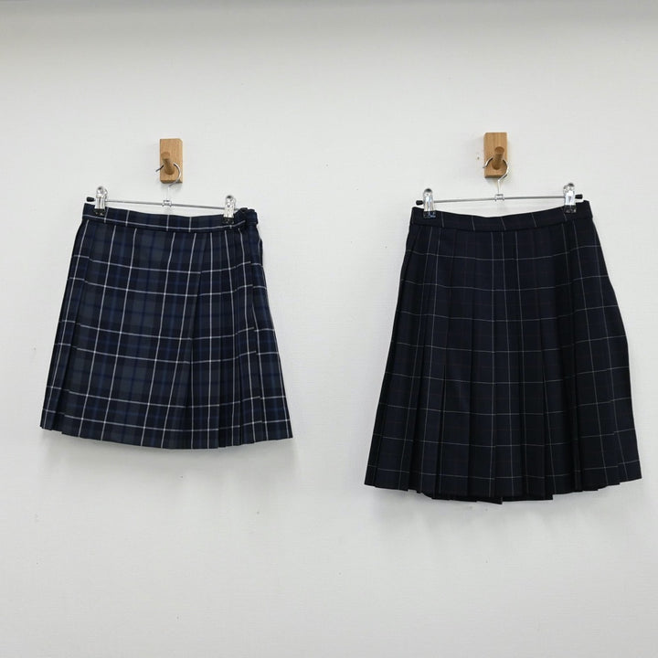 【中古】東京都 中央大学高等学校 女子制服 5点（ブレザー・シャツ・スカート）sf011640