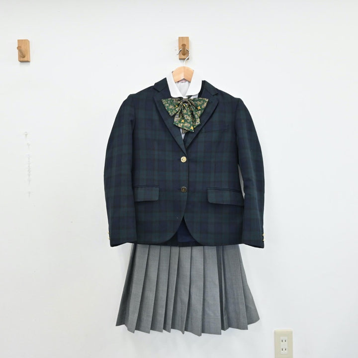 【中古制服】長崎県 長崎日大高等学校 女子制服 5点（ブレザー・シャツ・ベスト・スカート）sf011658【リサイクル学生服】 | 中古制服通販パレイド