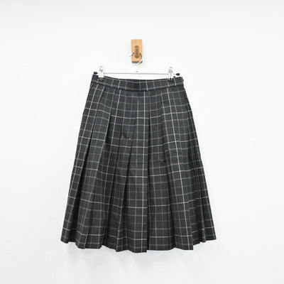 【中古】福岡県 純真高等学校 女子制服 5点（ブレザー・シャツ・ニット・スカート）sf011659