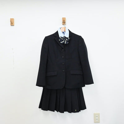 【中古】千葉県 大網高等学校 女子制服 5点（ブレザー・シャツ・ニット・スカート）sf011664