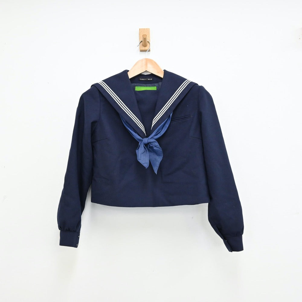 中古制服】福岡県 香椎第2中学校 女子制服 3点（セーラー服・ジャンパースカート）sf011690【リサイクル学生服】 | 中古制服通販パレイド